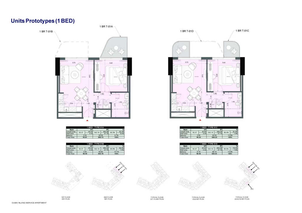 1BR- T-01A,01B,01C,01D-min