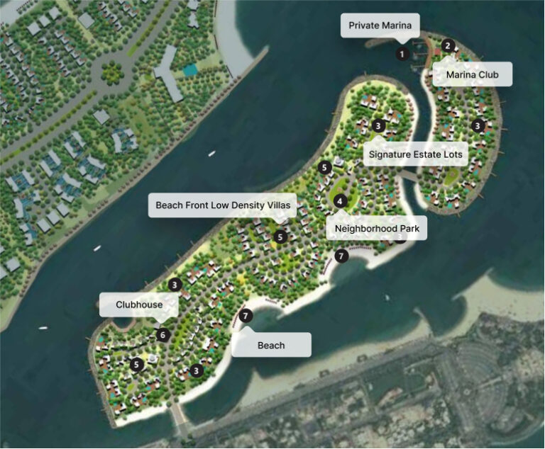 Dubai Islands Master Plan