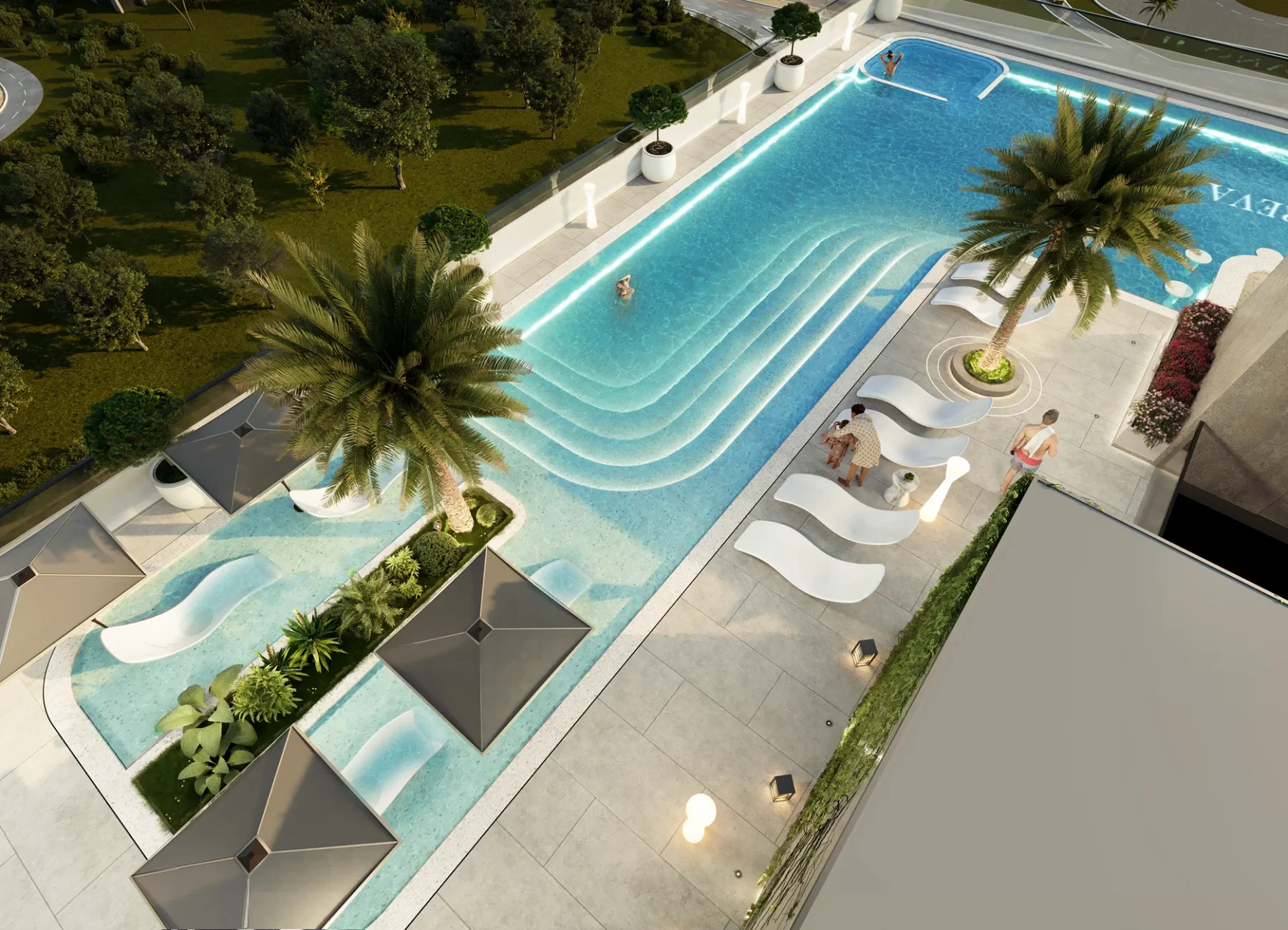4. UPPER POOL AREAL VIEW