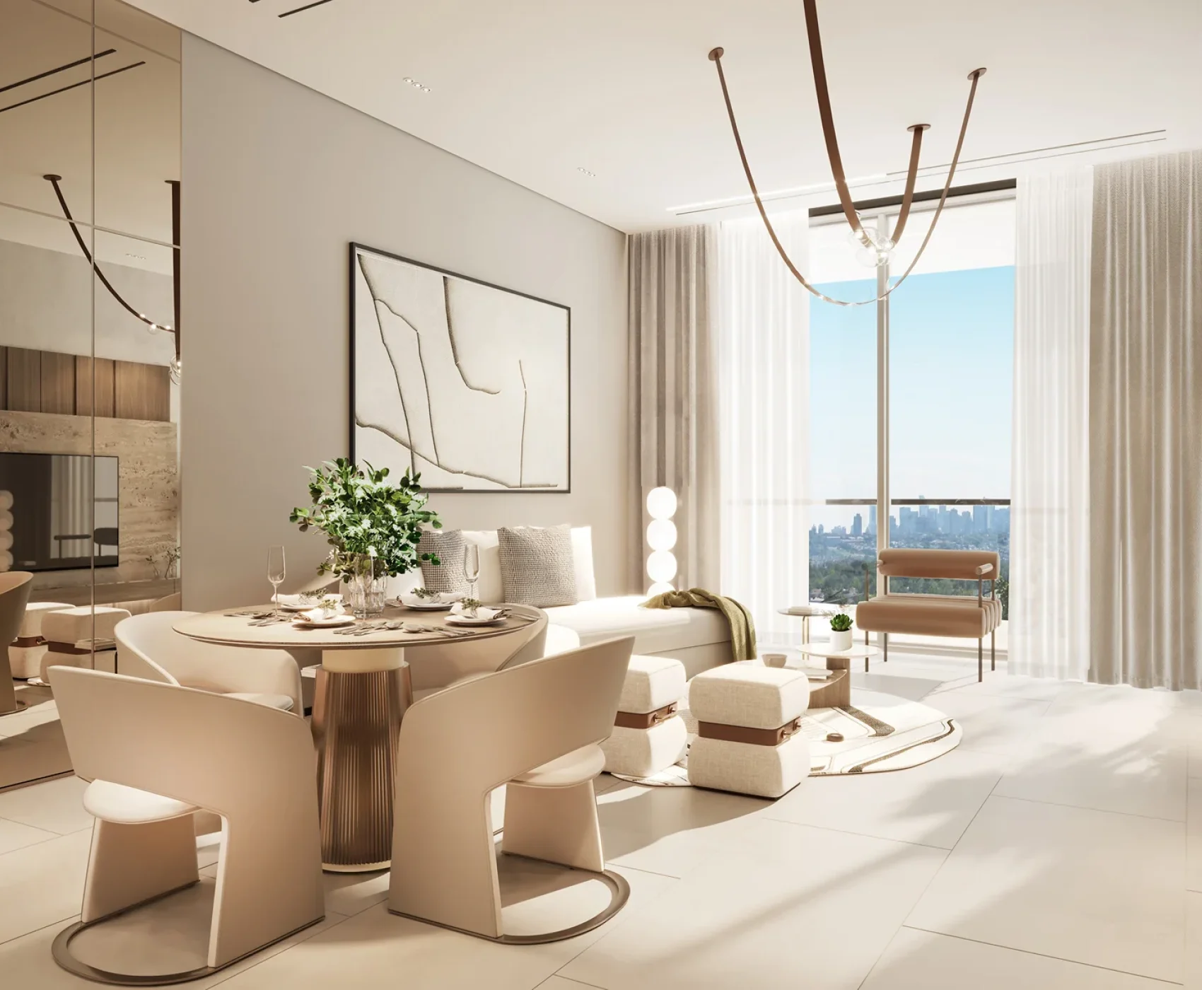 AYS 1BHK DINING LIVING