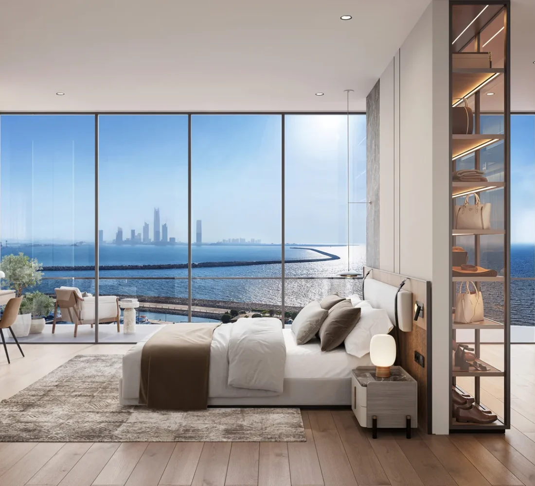 Penthouse Bedroom and Wardrobe