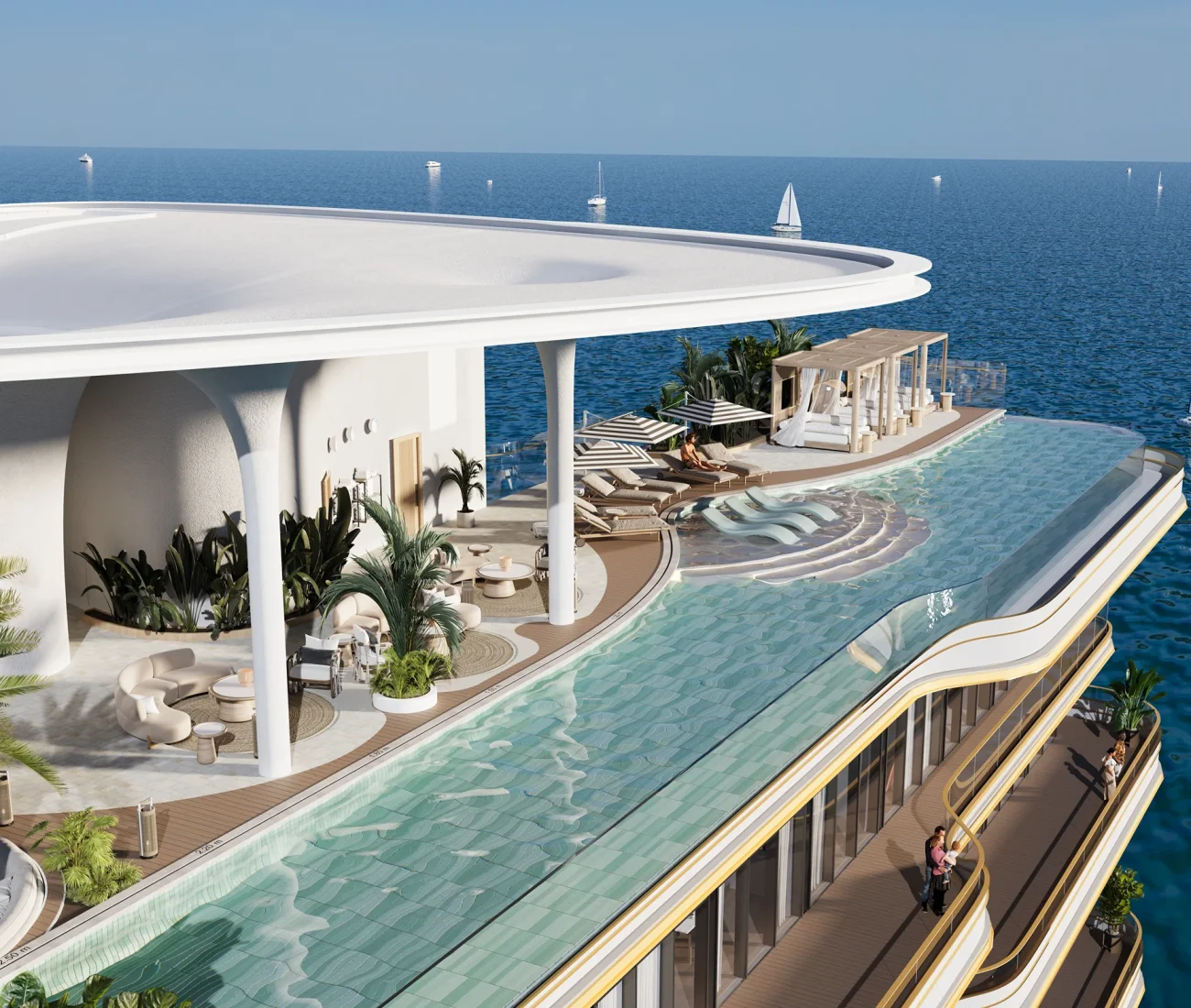 Rooftop Infinity Pool 5